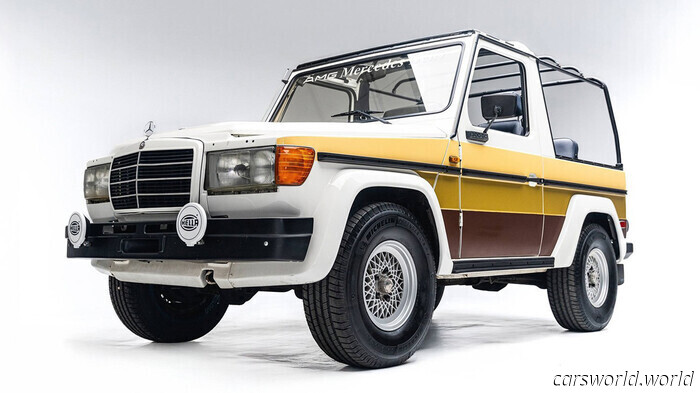 The First AMG G-Wagon Featured an S-Class Front Design and a Slow Performance | Carscoops
